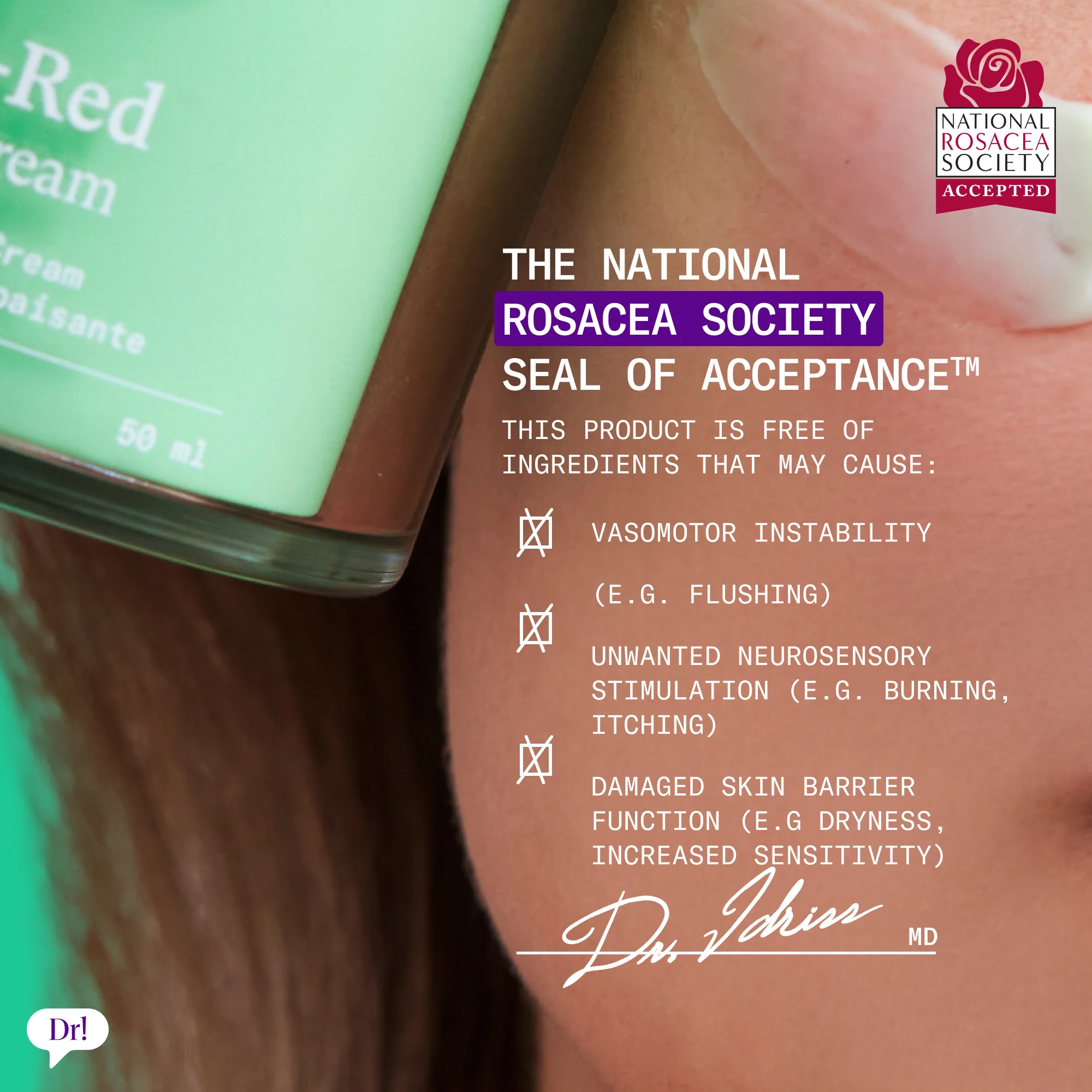 Left Un-Red CalmBack Cream - Image 11